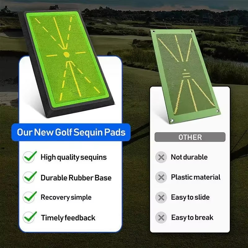 Golf Strike Mat Training Pad -  Swing Tracker