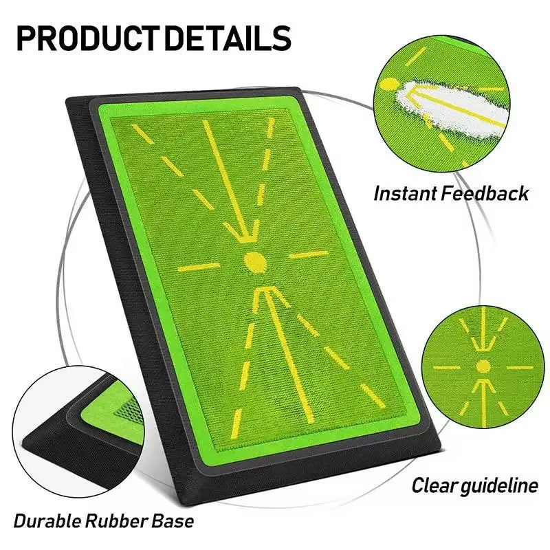 NEW! Golf Strike Mat Training Pad -  Swing Tracker